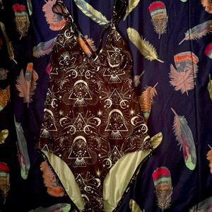 Killstar Brand Witchy One Piece Swimsuit